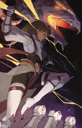 full body, additional headshot character, full render, complex background